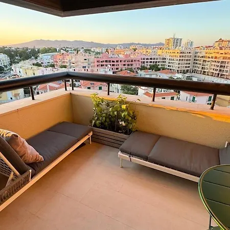 Amazing One Bedroom With Terraces, Garage & Swimming Pool Apartment Cascais